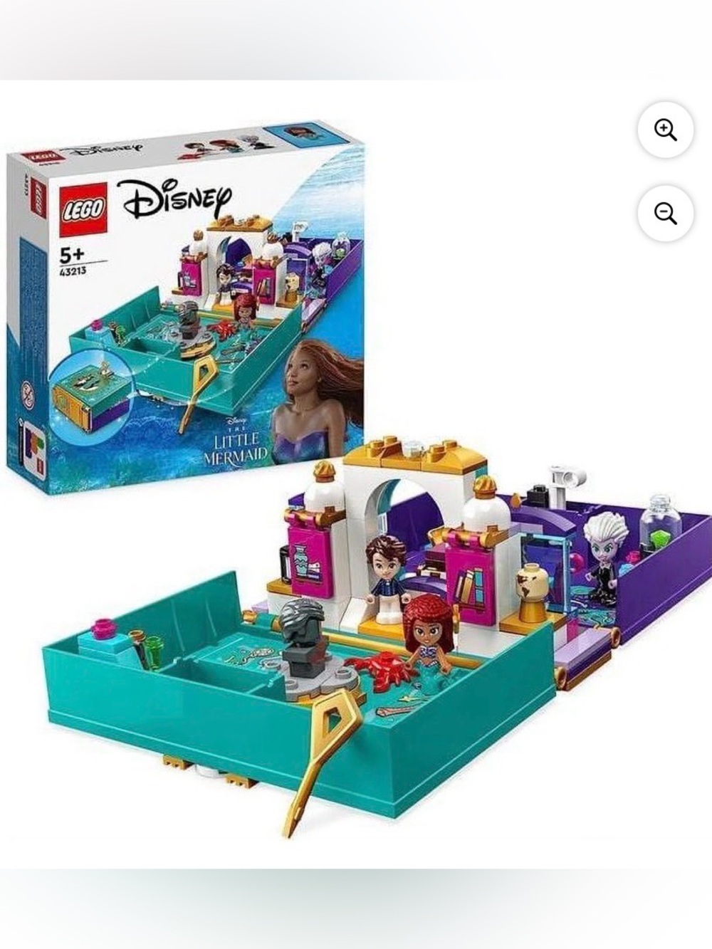 LEGO Disney Little Mermaid Playset - Blue, Purple, Gold - like new